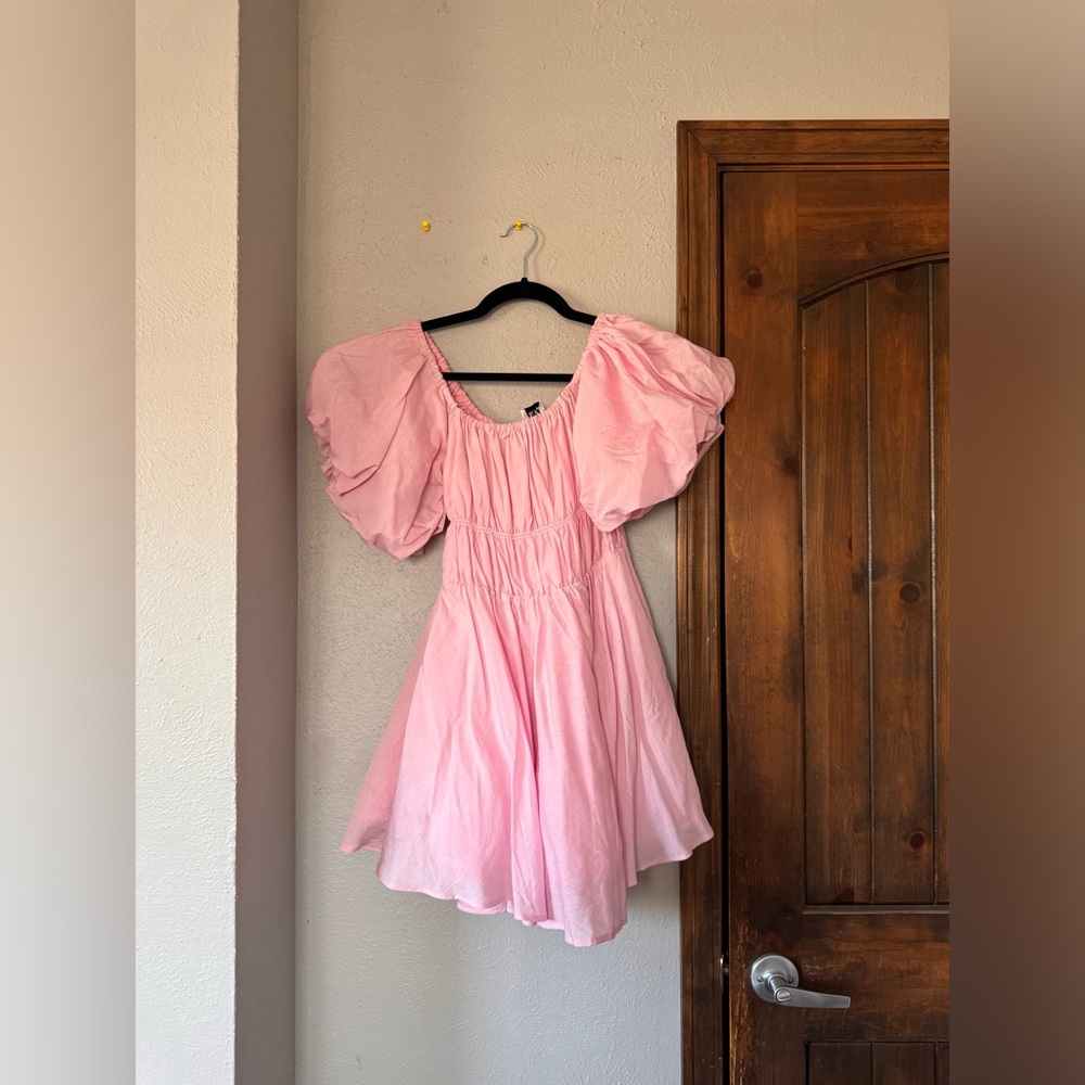 Halton mini dress- pink